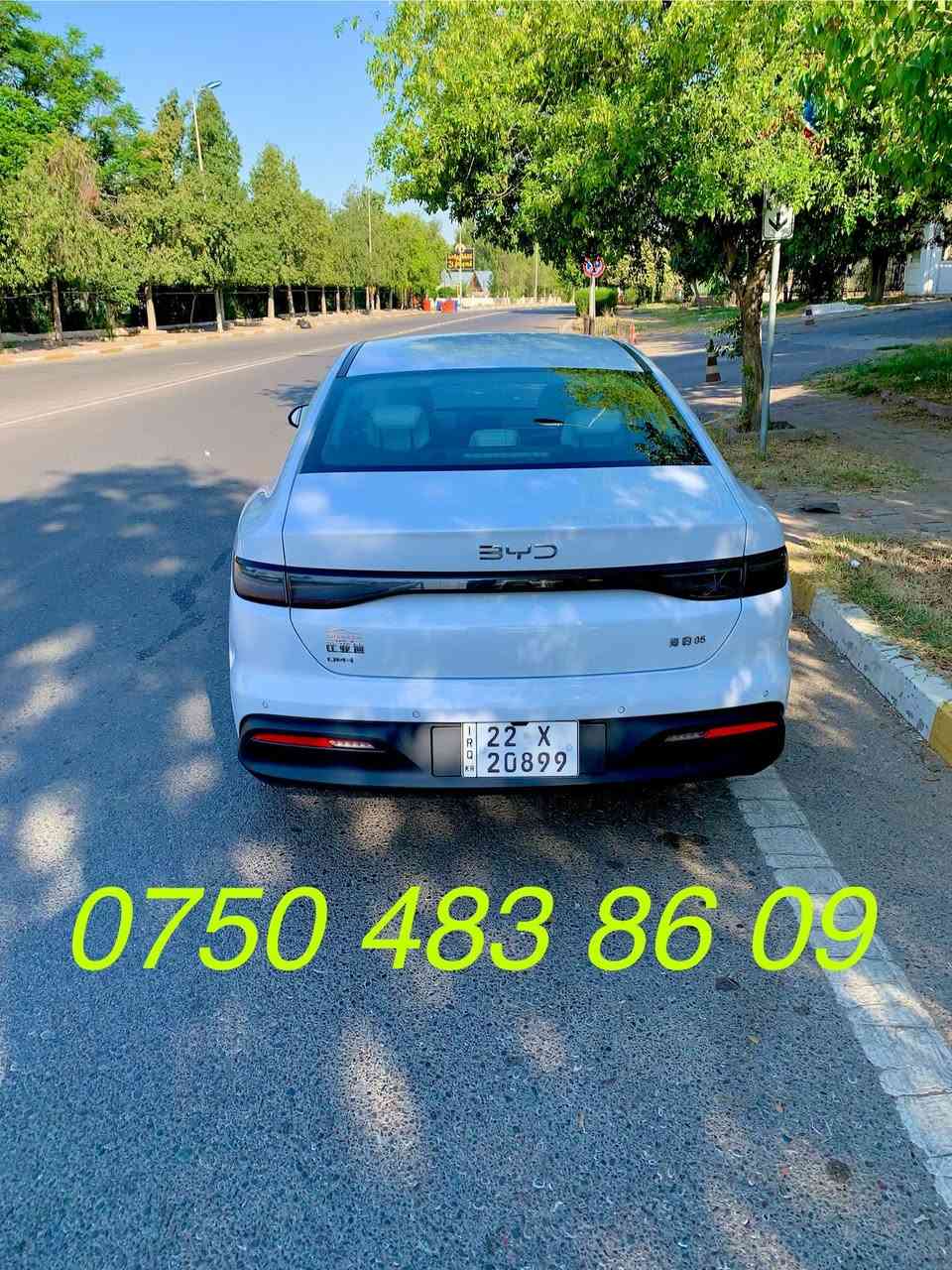 BYD seall 05 مۆدێل 2025
بۆ فرۆشتنە 🚕🚙🚗

هیچی نییە تەنها یەک بست PDRی هەیە .
بێ سبوغ بێ ناو گرتن بەشەرت 💥
سەیارەکە هەموو شتێکی بەشەرتە
سعر شۆک ( 128 )💰وەرەقە.
تکایە گەر بەدڵت نییە تێل مەکە⁉️
کۆرەک واطس أپ ***********
عنوان سەیارە لە هەولێرە 🚗
