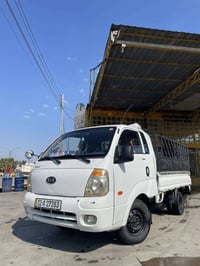 كيا حمل بنكو 3 للبيع سياره موديل 2007  السياره بدون صبغ فقط الدوائر مص...