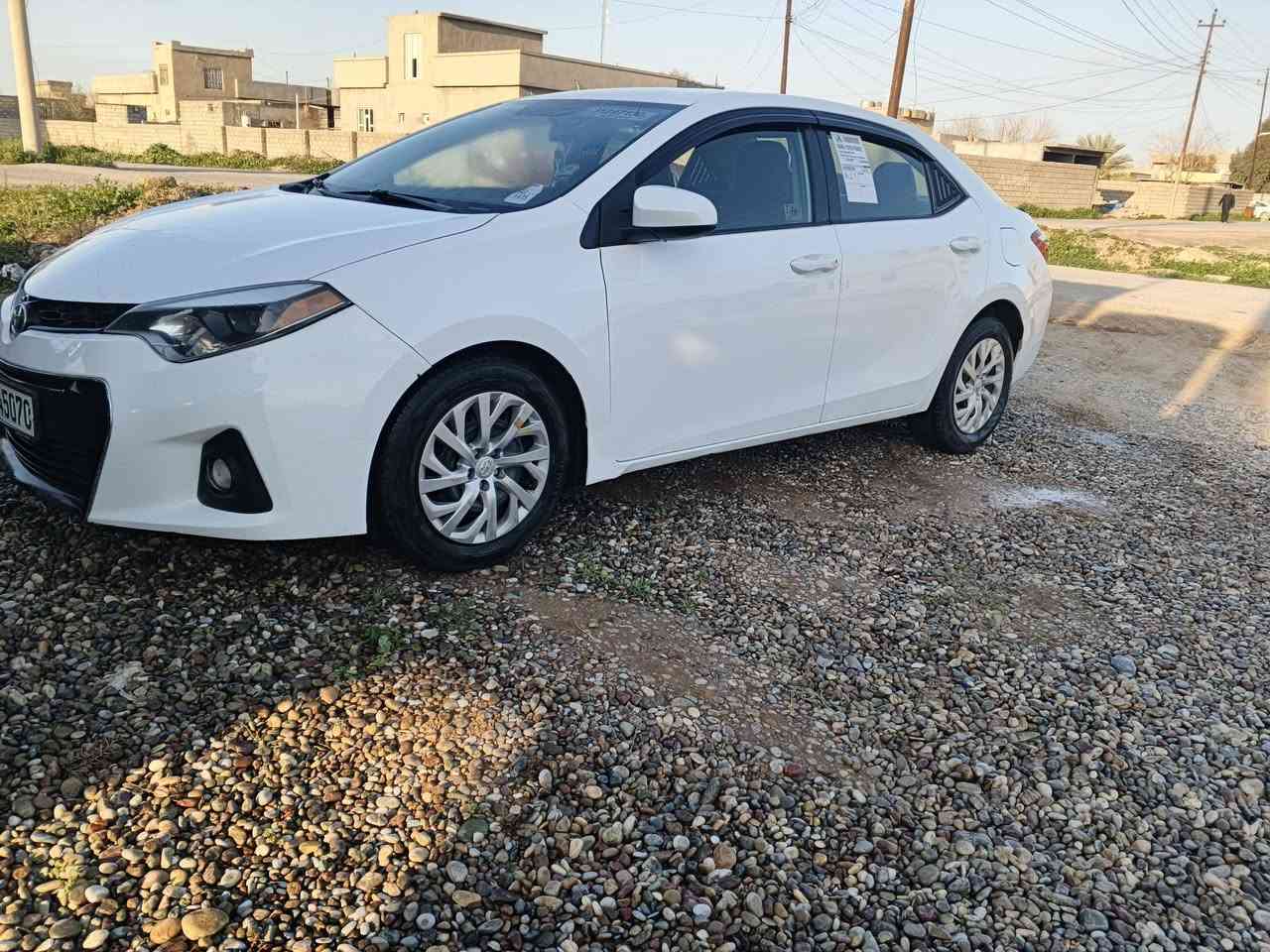 السلام عليكم
كورلا 2016 مواصفات نص فول 
كير ومحرك شرط 
محرك 18 المرغوب شرط لا صرف ولا تبخير 
بيها جاملغ عكس السايق وراس البونيد بدون دواخل سياره مال جناي ما عايزها لو برغي
سعر 138 وبيه مجال 
مكاني الشرقاط

اتصل وتدلل 
***********
***********
