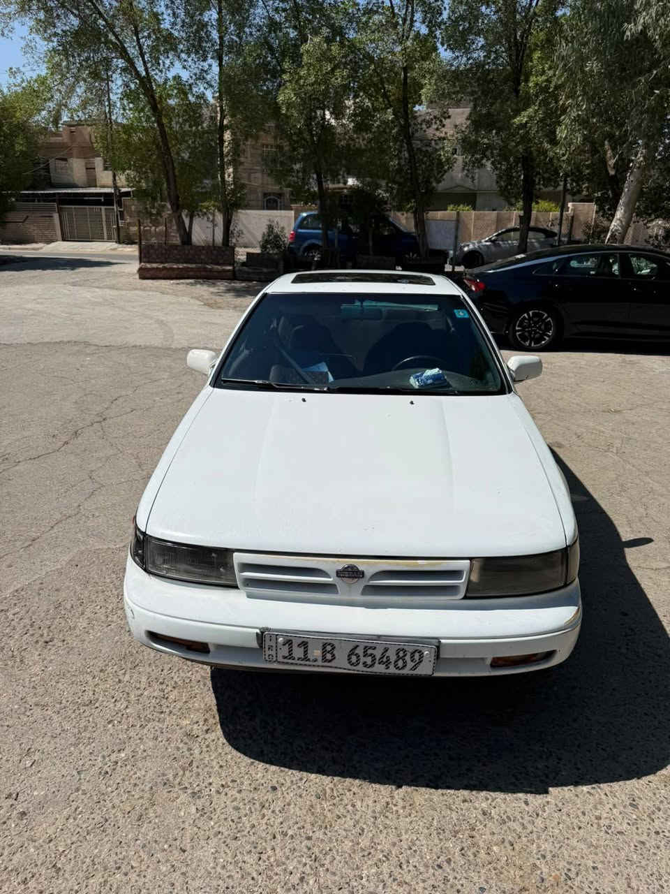 نيسان مكزمه 1989 مكفوله من صبغ وضربه فقط بيهة خياسات قليلة محرك وكير جدد كير اوتو سياره جاهزه تبريد خير من الله ثلج سعر 30 ورقه وبيهة مجال مكاني بغداد السيدية للاستفسار 
***********
سنوية ورقم وهزة كله جدد
