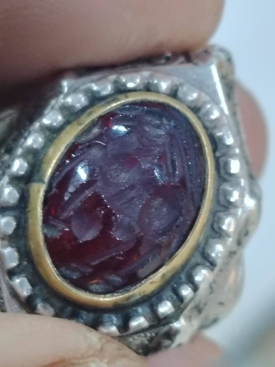 ياقوت مرصود قديم الصوره تتكلم *********** قياس الخاتم  21
