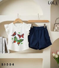 طقم بيبي • بدي قطن • ٦شهور-سنة ونص