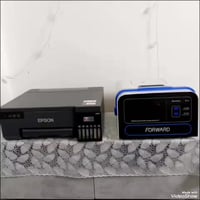 مكبس فور وارد . حراري مال كفرات موبايل + طابعه ابسون خاصه مع المكبس مس...