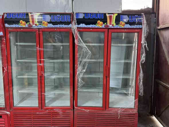 (معرض المدينة)برادات بابين سلايت ودفتري نوع UGURتركي الأصلي 🇹🇷نضافه فول تبريد ثلج مكفول ضمان ٣شهر لاستفسارات ***********او***********
