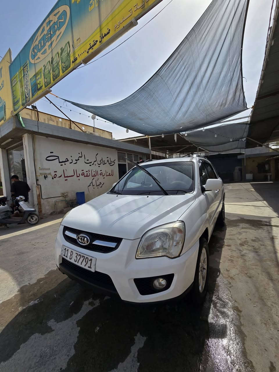 سلام عليكم
سبورتج 2010 ابيض وارد خليجي 
مكفولة كير ومحرك وكشر من الضربة 
فقط الموضح في السونار 
للاستفسار ***********
السعر 117 ورقة
