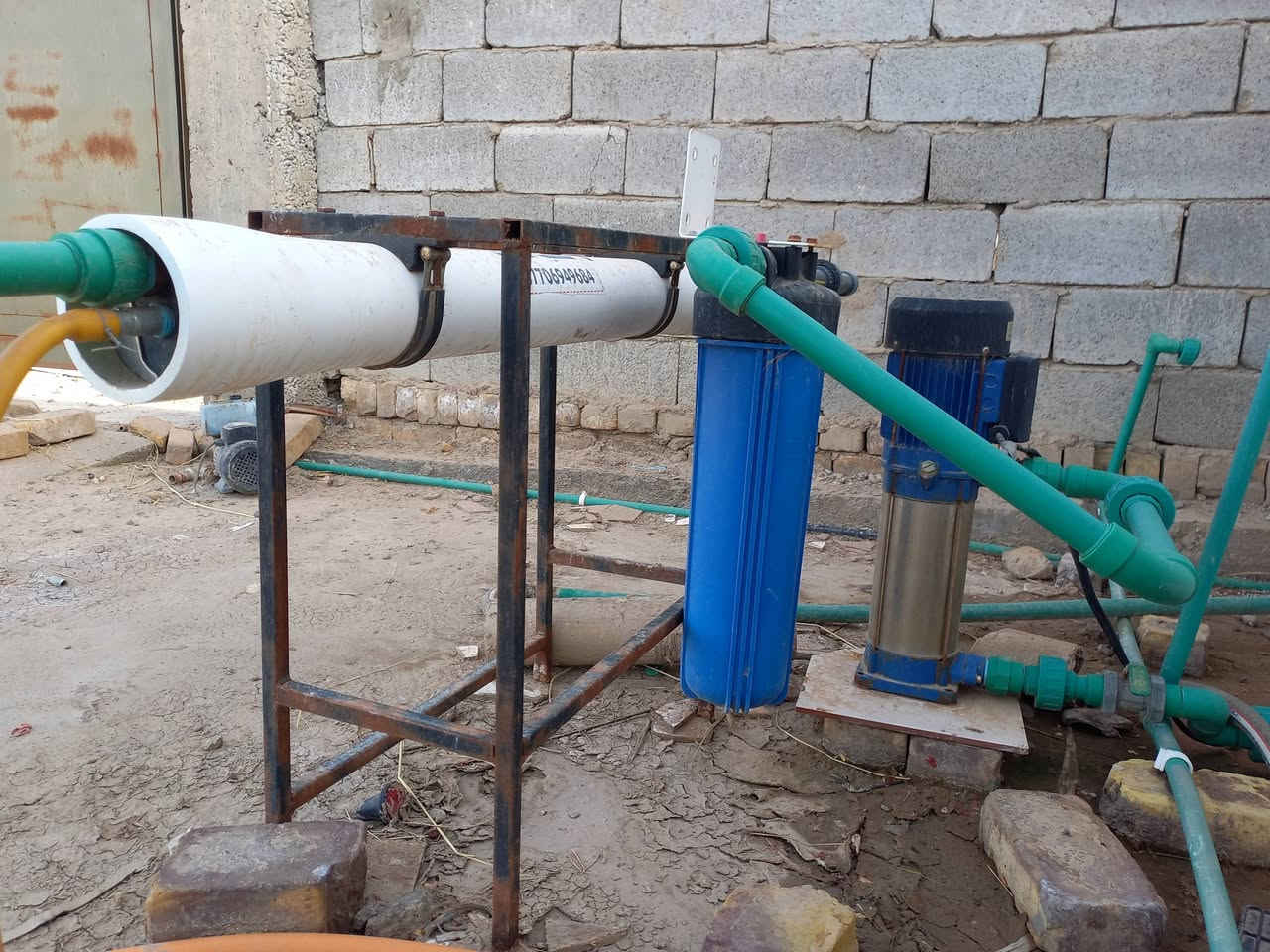 سلام عليكم 
محطه تصفيه الماء البير الى OR (ارو) تعتمد على نسبه املاح💧 البير  تعطي ماء صافي ارو و تكون سعتها 500L (لتر) بلساعه 
المكان📍ديوانيه 
الاتصال على الرقم التالي(***********)📞☎️📲
غير متواجد على ماسنجر والفيس🚫⛔️

