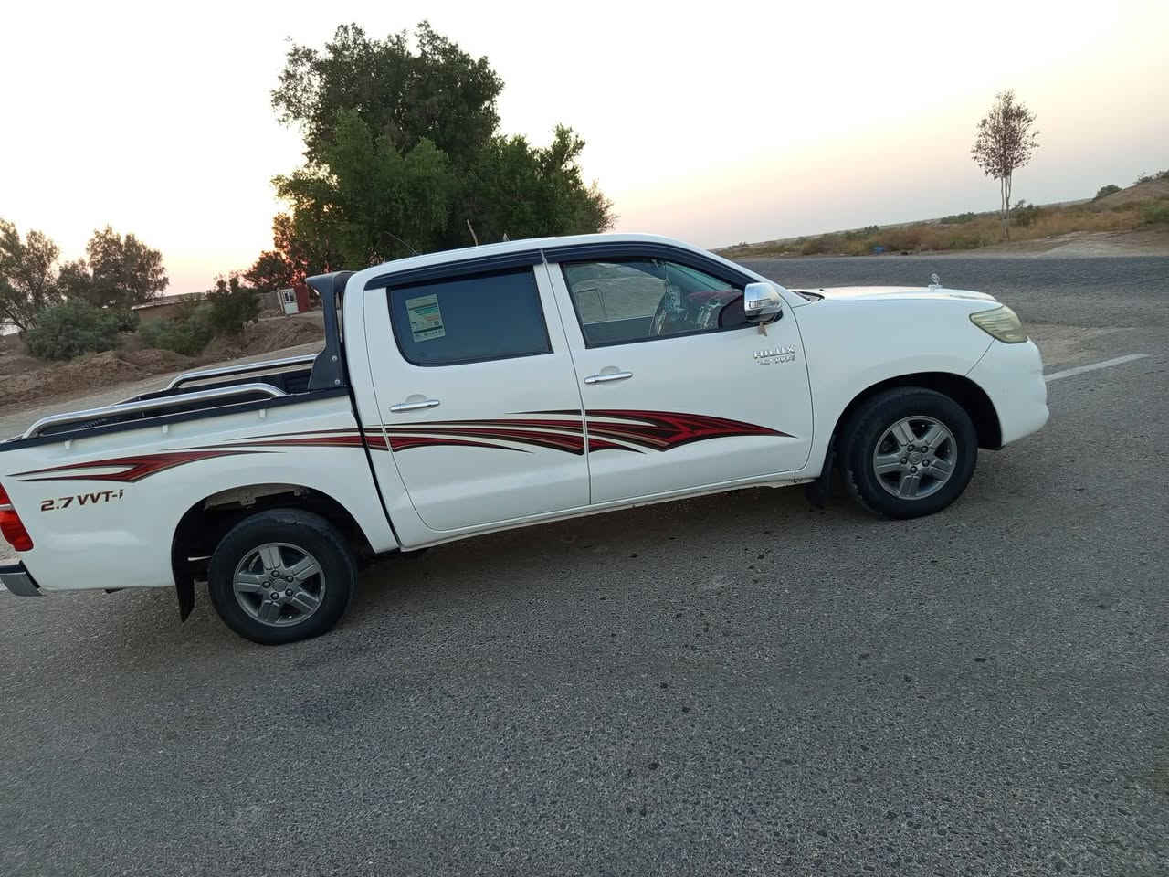 سلام عليكم بيكم هايلوكس للبيع2014
رقم ذي قار دولي مميز  بسمي تحويل ثاني يوم  
 تبريد ثلج تدفئه شغاله  حداديه جديده شاصي 12قطري  مكفوله من الضربه والتبديل والصبغ 
السعر /180$وبيها مجال 
العنوان /الناصرية: قضاء الاصلاح 
للاستفسار الاتصال ع الرقم ***********
