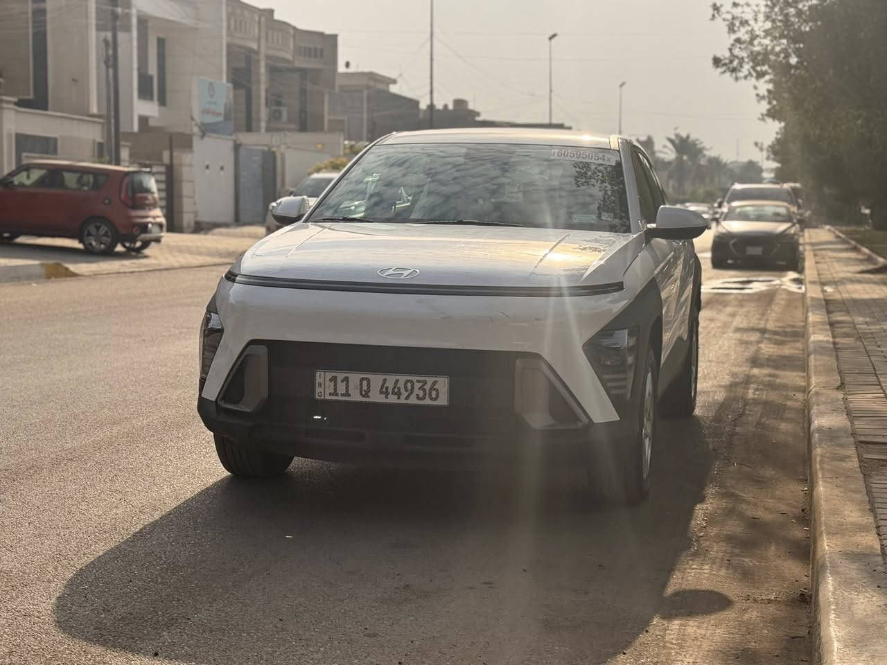 ياالله 
السلام عليكم كونا 2024 SE وارد امريكي 

Hyundai Kona Se 2024  2.0L 4 

       المسافة المقطوعه : 15 الف كم  
          حجم المكينه : 2000 دوش 
                    الايباك : سليم 
                       الضرر : موضح بالصور 
 

#مواصفاتها 
1. شاشه
2. كامرا 
3. ويل كب 
4. رادار 360
5.بصمه 
6.تشغيل عن بعد
7.هزاز بالاستيرن
8.لايتات زينو
9.لد امامي وخلفي
10 كيجات دجيتل 
تفاصيل اكثر هذا رقمي *********** 
مكاني بغداد
حي القاهرة
السعر 170
