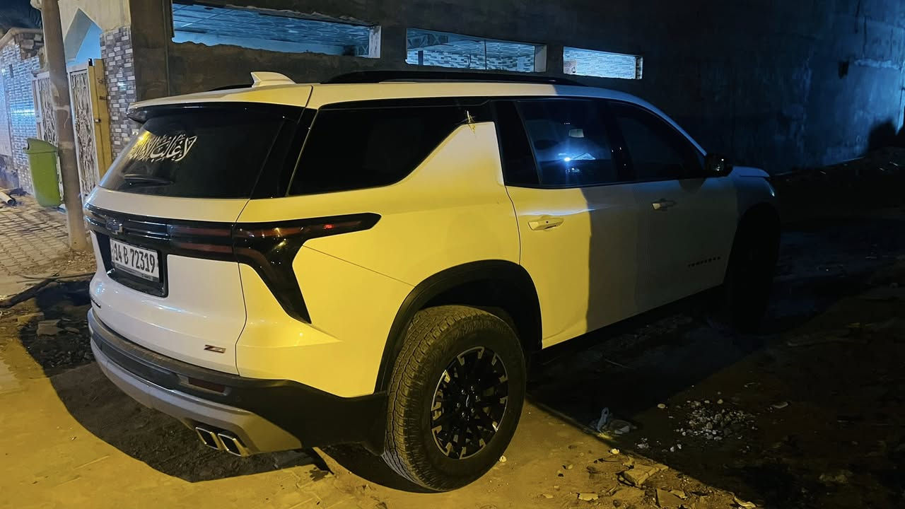 ترافيرس موديل 24 ابيض Z71 ماشية 55 الف
البصرة القرنة 
مرقم باسمي جاهزة من كلشي 
*********** واتس اب
سعر 380
