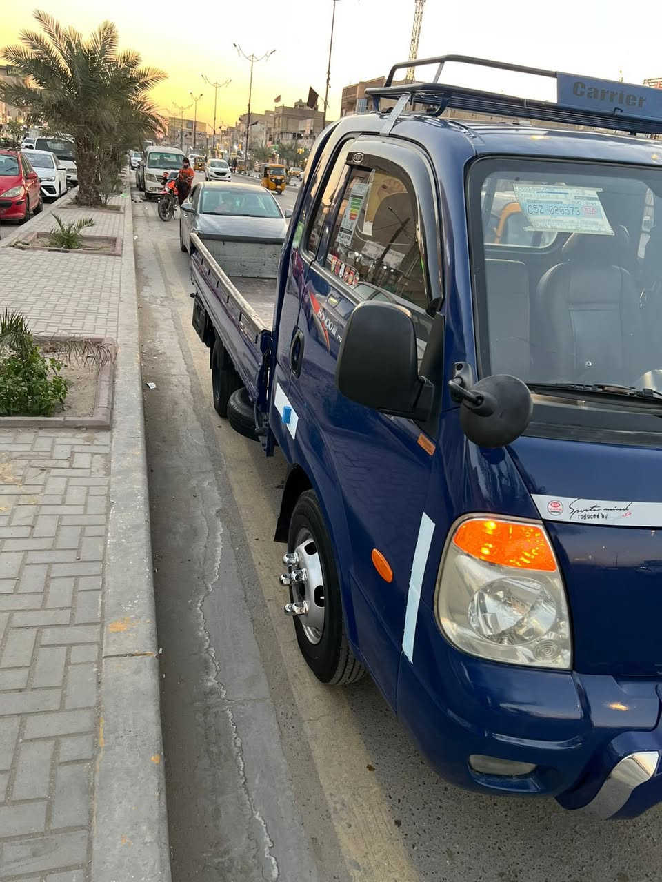 سلام عليكم كيا فحل موديل 2009 مكفوله من ضربه  تخم تاير حداديه مكينه سبلاين   مكفوله كفاله من ضربه من تبديل  رقم بغداد السعر 110 (***********)
