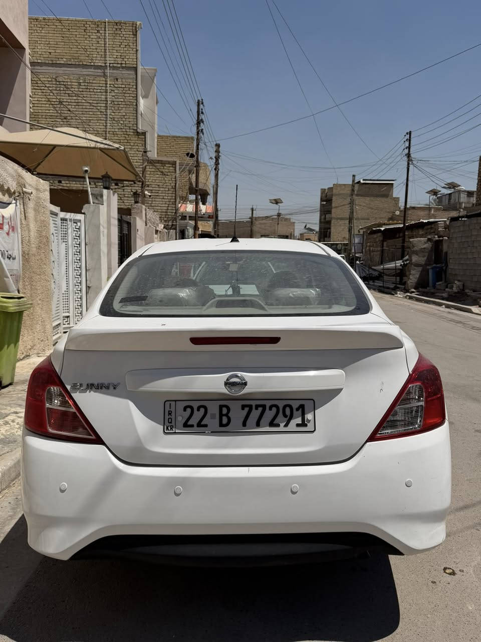 نيسان سني هندي للبيع رقم اربيل
السيارة بيهة صبغ كلير فقط بلجاملغ الخلفي كلير فقط اثر شخط 
وسيارة بيهة طخطخات بسيطة كلش 
السيارة جاهزة وماناقصهة اي شي كلة جديد
ماشية 50 الف 
العنوان البياع او المنصور الداودي
***********
السعر 114 وبيهة مجال
