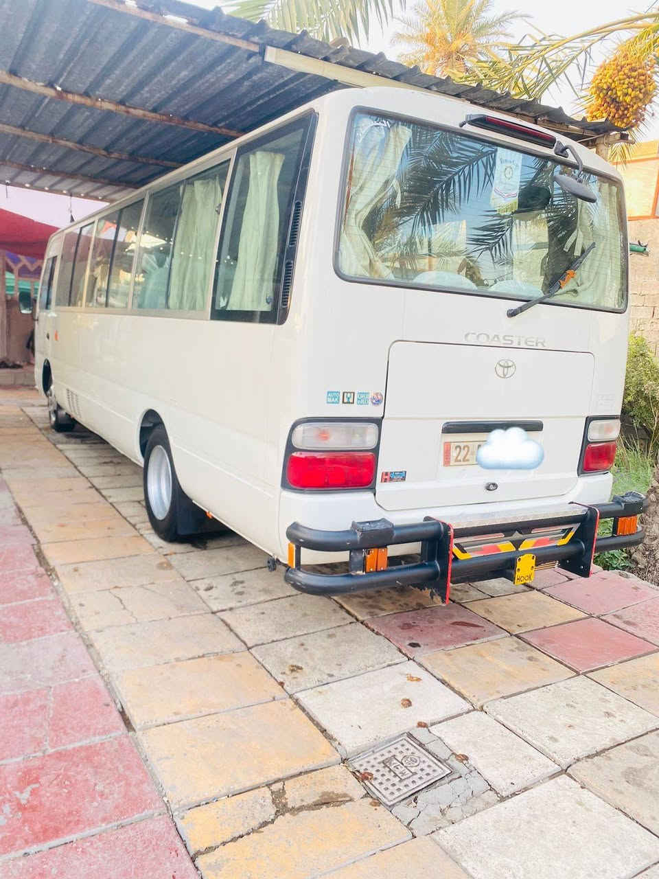 السلام عليكم اخوان اني مكلف بلنشر كوستر ناصية ٢٠١٤ رقم اربيل بسمنةبيها  صبغ باب  السايق وفوك الماصدة مال سايق بخ قليل مال لكويت بيها بارد ورة الباتري سيارة تخم تاير برجستون حاكية ورباط فاتح اربع ويالة خامات ضهر ومقعد وقلاب كرنفال كلج جديد سعر ٢٩٠ وبيها مجال هاذة رقم ابو السيارة ***********
