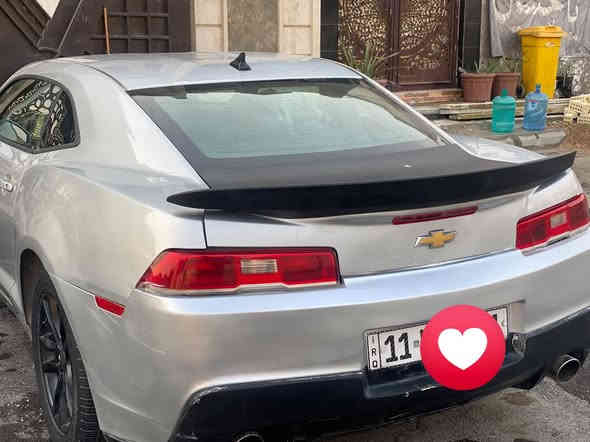 كمارو 2014RS حادث خلفي قبق جنطه بدون ايرباك بيه 3قطع صبغ فقط مكينه وكير كفاله رقم بغداد سيارة كلش نظيفه السعر 98بيها مجال ما كو هيج نظافه بهل سعر 
***********
بغداد
