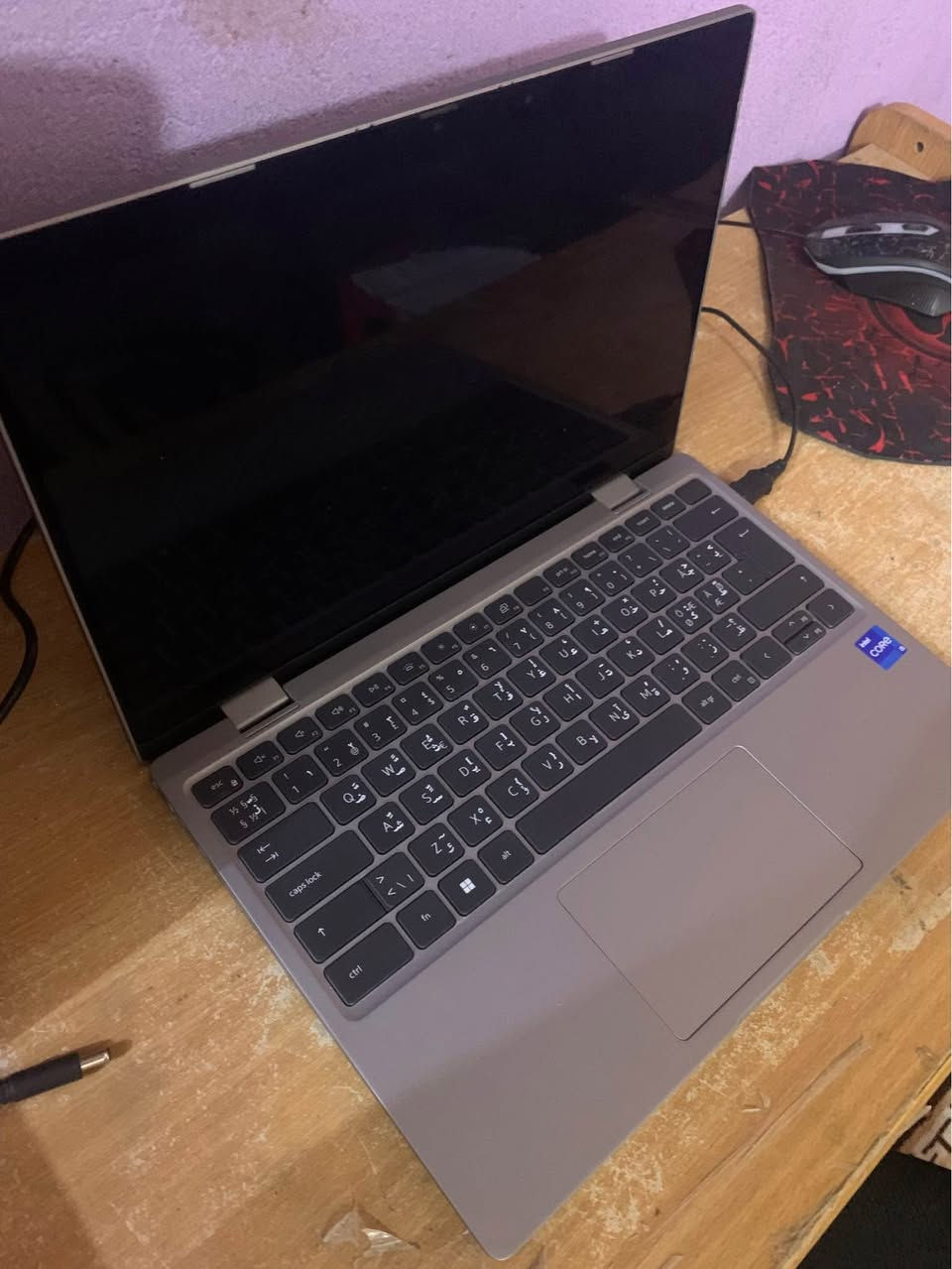اسم الجهاز  DESKTOP-2CROPJ4
المعالج  11th Gen Intel(R) Core(TM) i5-1145G7 @ 2.60GHz (2.61 GHz)
ذاكرة RAM المثبتة  ‌‏16.0 غيغابايت (‌‏15.7 غيغابايت مستخدم)
النظام  نظام تشغيل بإصدار 64 بت ومعالج يستند إلى x64
القلم واللمس  دعم القلم واللمس مع 10 نقاط لمس

هارد 256 

شاشه. 60  هيرتز 

شاشه قلاب  يعني يصير ايباد ويصير لابتوب البصرة, العراق


**إذا كنت صاحب هذا الإعلان وتريد حذفه لأي سبب، رجاءا أرسل رسالة إلى الدعم الفني**