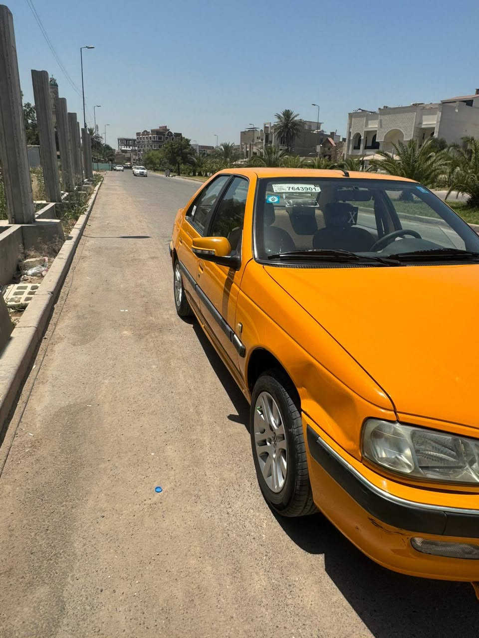 سلام عليكم بيجو باص موديل ٢١  منضومه غاز سياره كفاله عده ضربه الي موضحه بصوره السعر ٧٥ العنوان بغداد رقم ***********
