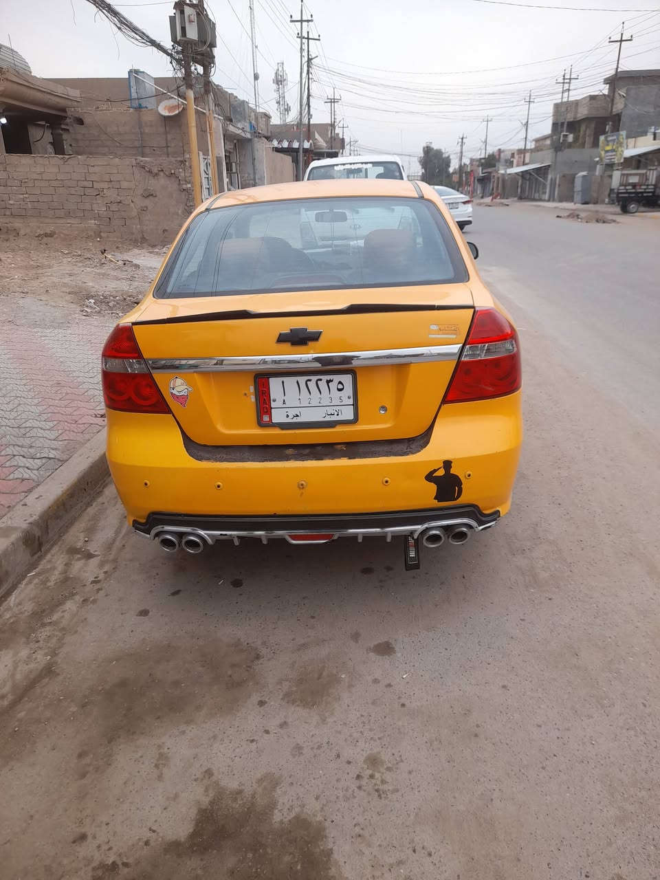 سلام عليكم  افيو موديل ٢٠٠٩ محرك وكير بيكاتشو سياره جاهزه صدر أمامي خلفي جيد جدا تخم تاير تبريد شغال 
مصفره غرامات وهيئه مكان السياره الانبار فلوجه
 السعر ٤٣وبيها مجال 
هاتف *********** ***********
