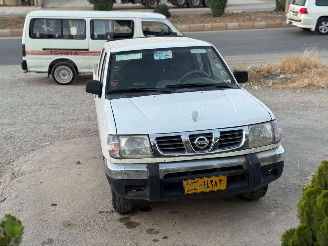 سڵاو نیسان مۆدێل 2002تەبردو پاوەر ئاڕمی پلاستی کی هەو لێرە تەویل عەسڵە ئاڕمو ئەوە لیاتو
موسو بڕاوەو خەرامەی بەشەرت سەیارە کە پەڵە پەڵە بۆیاخی هەیە بەڵام خی زام نیە سەقفی بیاخنیە پێشو دوای کەپسە  ڕیڕو مەکی نەو تەقەوڕە قەو وەر گەڕاوی بەشەرت 
سەیارە کەتوندو تۆڵەو ماڵی دۆسە 
نرخ 73گەڵاو مەعامەلە
ژم *********** 
*********** السليمانية, العراق
