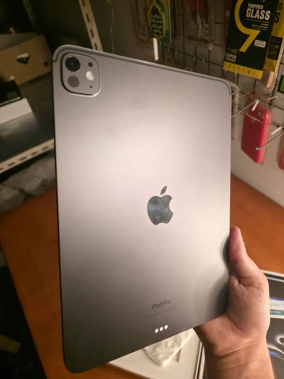 ايباد برو M4 

ذاكرة 256GB 

كامل ملحقات الاصليه
باكيته_شاحنه_كيبل_لزكه شاشه 

نظافة كلش عاليه 
بطارية 81 
مداخل صيانه نهائي 

السعر 860 الف 

يوجد توصيل لجميع محافظات العراق 
للحجز راسل الصفحة 
واتساب ***********

تابع صفحه تلكرام لمشاهده الاجهزه المتوفره https://t.me/mohamd_phone

#العراق #مستخدم #توصيل_لكل_العراق #ايباد_برو #للبيع بغداد, العراق
