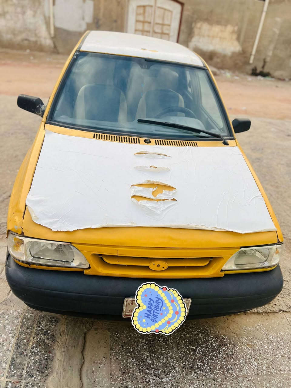 السلام عليكم سايبا مديل 13
حلوه مكينه وكير وغرفه حلوات
سياره رقم صدامي  مامسجله بل هيه
 يعني ماعليه اي شي كهربايات كله شغاله
رقم صاحب السياره مكان نجف ***********
