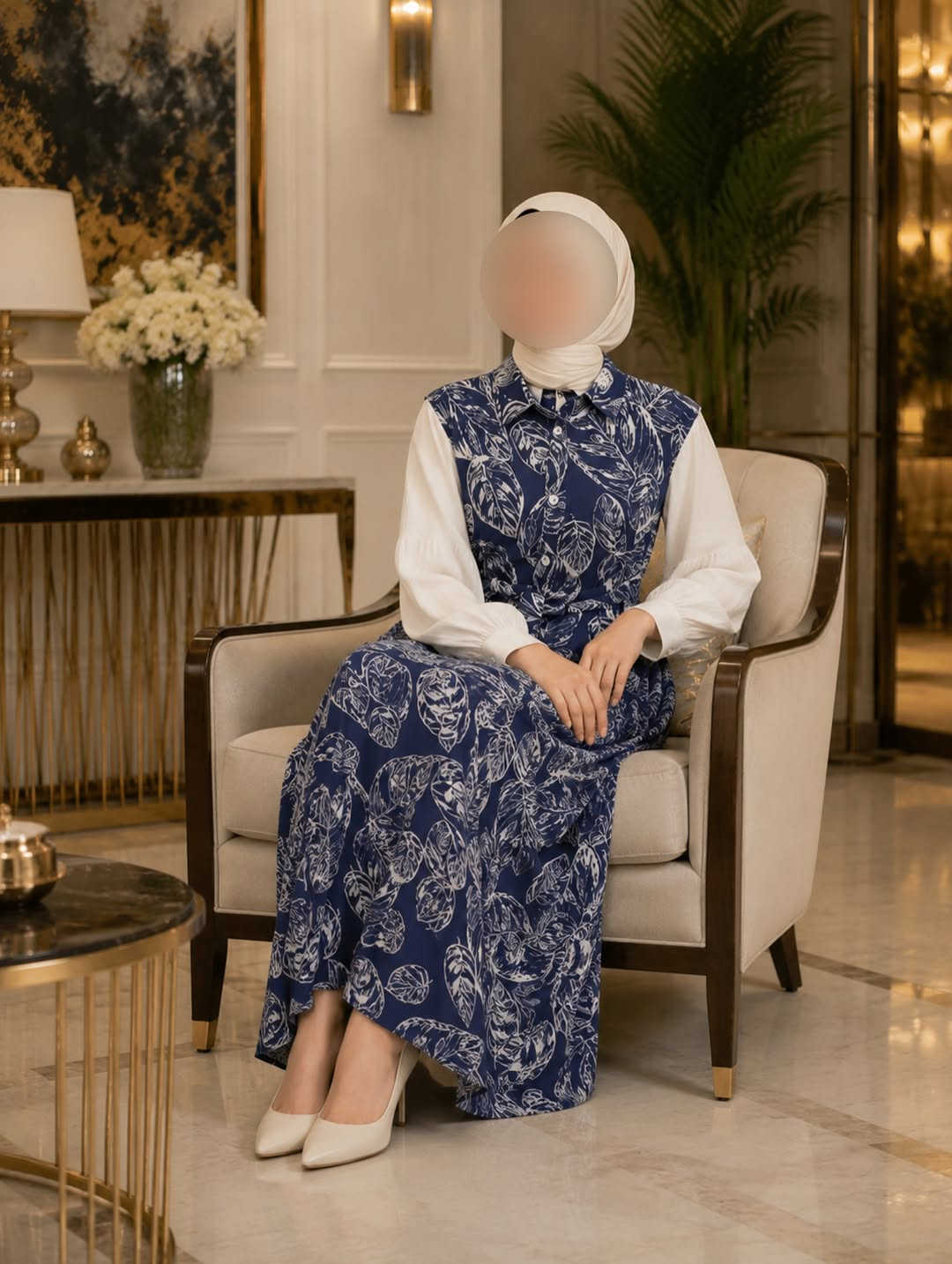 ازياء فاتنة
فستان جينز مشجر  مع الشال هدية 🎁 
قميص كلوش للمحجبات 
موديلات فاتنة… ماتتفوت 
حصراً من ماركة فاتنة 
• مع الشال هدية 🎁 
• طول الفستان 160 سم 
• تفصيله مريحة فصال فخم 
• تنطي مظهز انحف باللبس
• ⁠ ✨
قطعة تبقى وياج سنين وما تبطل موديلها 👌

متوفر حالياً بكمية محدودة
راسلينا خاص واحجزي بسرعة قبل النفاذ 💌

#ازياء_فاتنة⁩⁩
قالب راهي 
___________________________ 
🖊️ االــخـــــــاامــة :- 
جينز صيفي  مشجر ورقة :- مـטּ الجينز الممتاز المستورد قماش انسيابي وليس جاف ملمس ناعم جداً وصيفي مايحتاج كوي بس شي بسيط 
اما الاكمام فهي كريب ابيض نقي 
❥❥ ─── ❥❥❥❥ ─── ❥❥
 
القياسات القياسات 1/2/3/4 

🌱قياس 1):- 
تلبس وزن من 70 الى 80 كــــيـلـو ⚖️ 
يعني يلبس قياس. 40 . 42. 44 

🌱قياس 2 ):- 
تلبس وزن من 80 الى 90 كــــيـلـو ⚖️ 
يعني يلبس قياس. 46. 48 

🌱قياس 3):- 
تلبس وزن من 90 الى 100 كــــيـلـو ⚖️ 
يعني يلبس قياس. 50 . 52 

🌱قياس 4):- 
تلبس وزن من 100 الى 120 كــــيـلـو ⚖️ 
يعني يلبس قياس. 54. 56. 58 

_______________________ 
ســــعـــر  الفستان بـــ 65 الفــــﮯ 
مع الشال هدية 🎁 
_______________________ 
للحجز والاستفسار المراسلة ؏ــلى الواتساب :- ***********
***********
