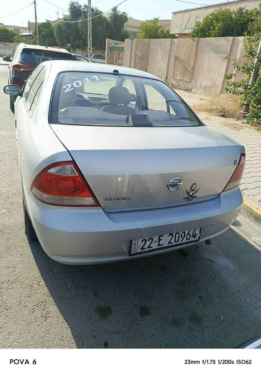نيسان صني كوري 2011جام كهرباء داخل اصفر فقط بي ثلاث مكانات صغار صبغ كير محرك كهرباءيات تبريد مكفول الشراي يتصل ويدلل *********** دكوك, كركوك
