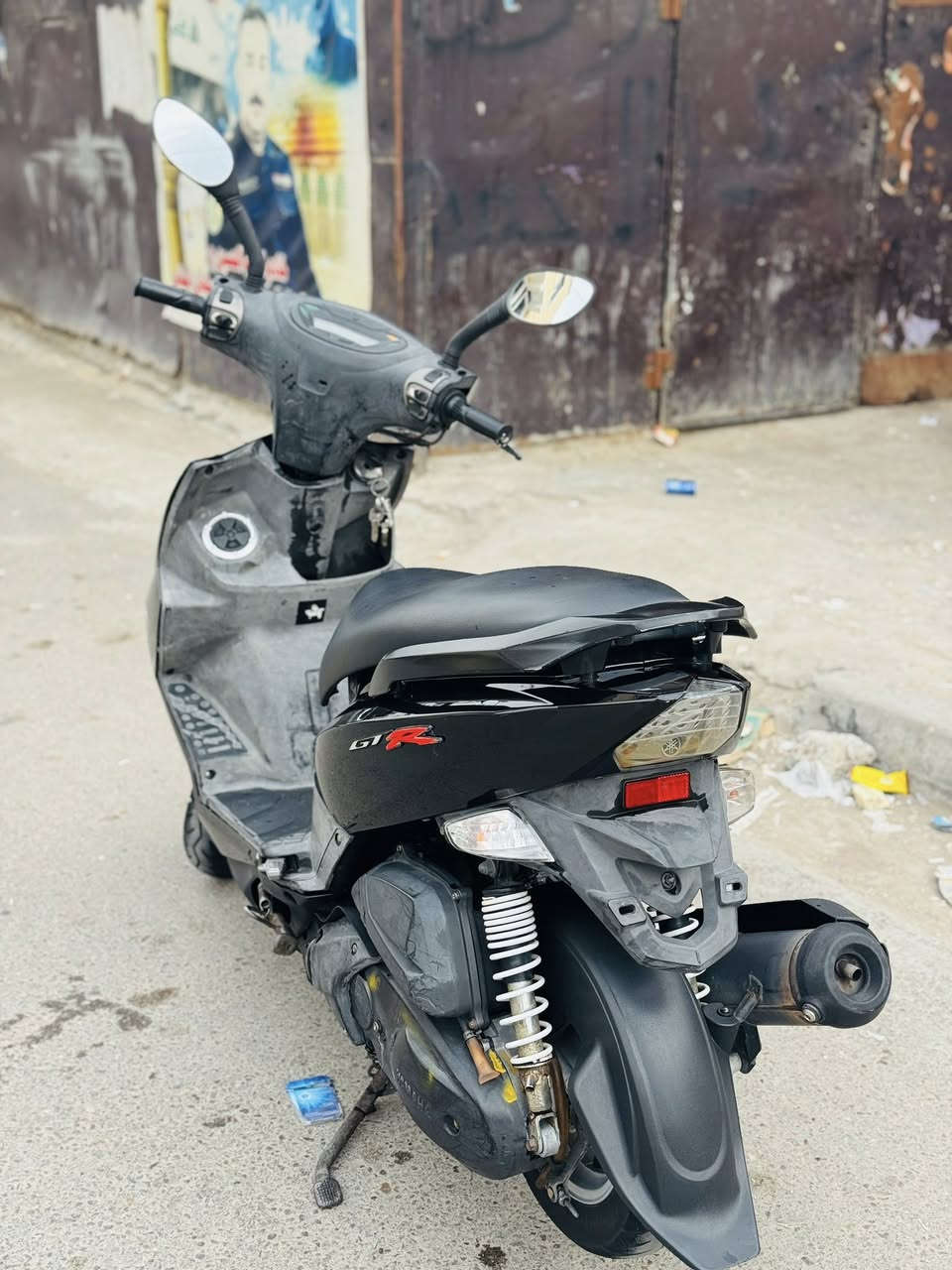 سلام عليكم دراجة GTR. صالي شهر او نص من امنزلها دراجة خير من الله دهن موتل اديرلها دراجة فول الدراجة للبيع للشراي فقط ***********
