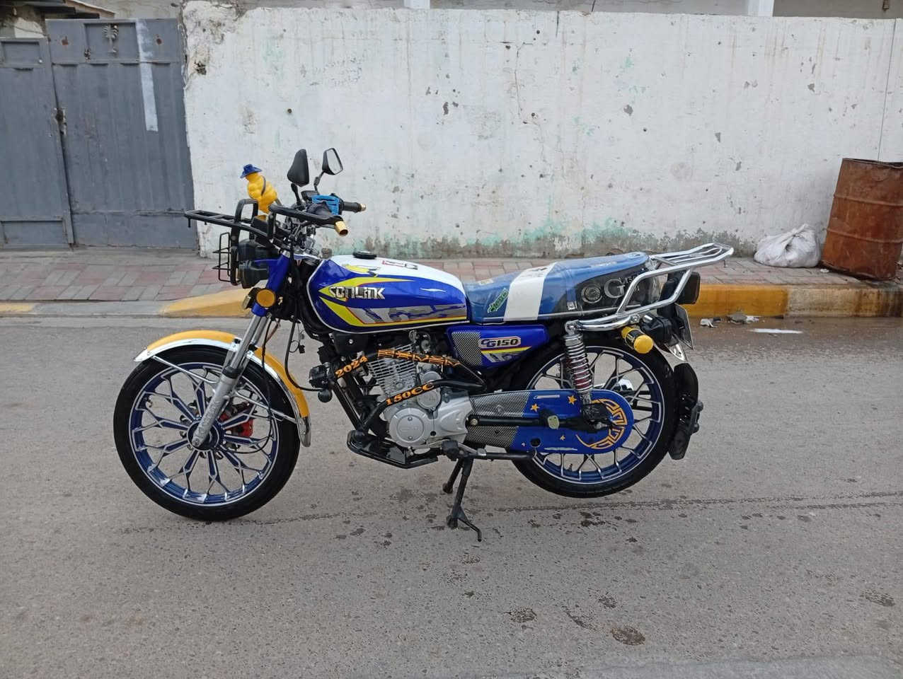 يا الله دراجه مسجل موديل 24بمليون و 850وبي مجال شي قليل اتصل على هاذه رقم ***********
