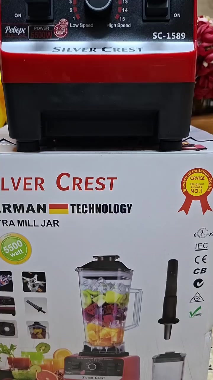 * خلاط. الاماني 5500واط
*توصيل مجاني في الدوره خارج الدوره والمحافظات ع 5 الف 🫣

لتجعل منزلك اجمل تابع كفاءات منزلية ليس لدينا فرع آخر
زبائننا الكرام
موجدين في المحل يوميا من الساعة ال 9 صباحا الى 10 ونص ليلاً
العنوان: بغداد الدورة - شارع كفاءات الصحة مقابيل اسواق مرحبا  وموجود الموقع بلبايو بلحساب
*********** 
#اكسبلور #لايك #كفاءات_منزلية #بغداد #العراق
