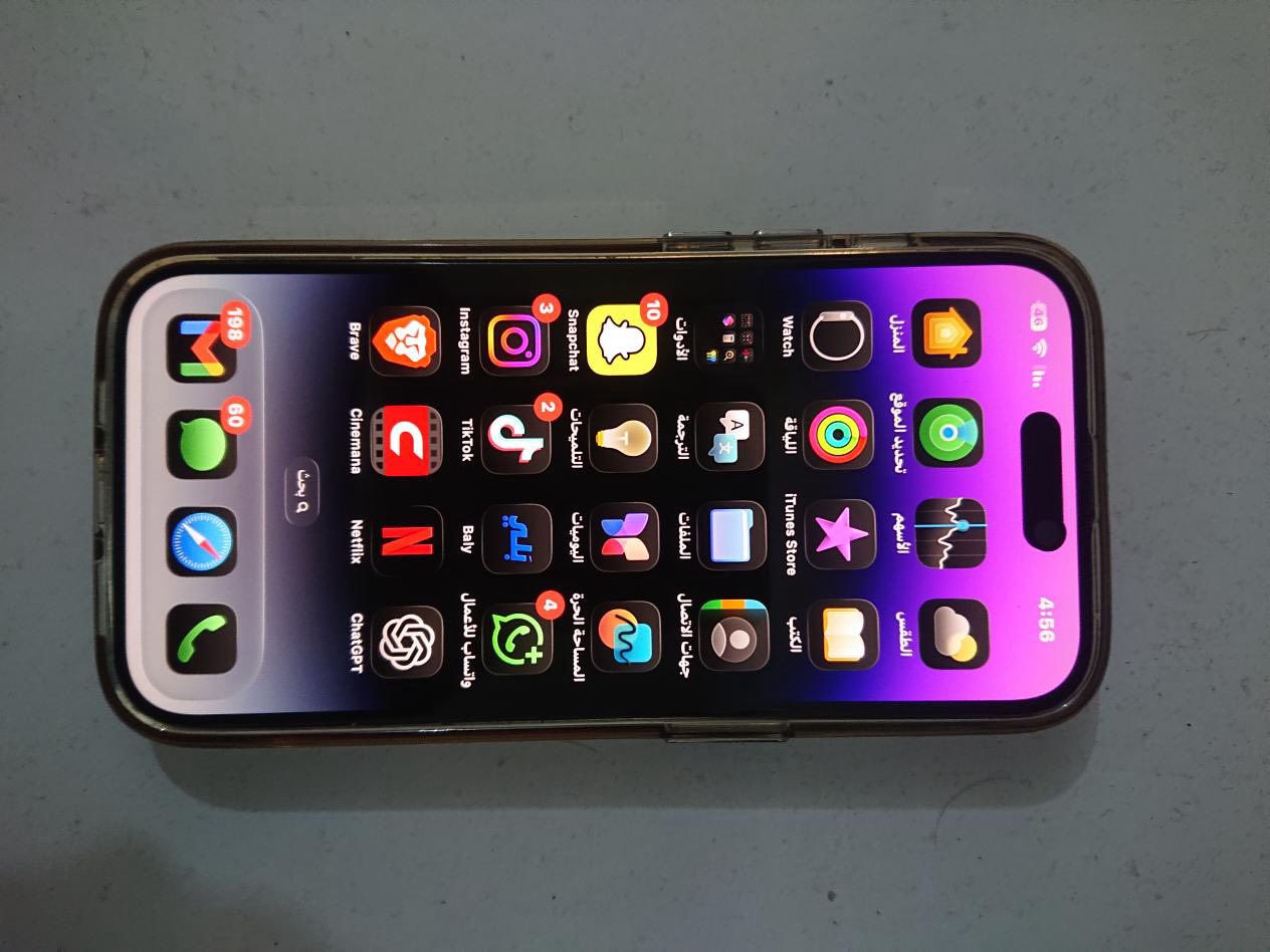 السلام عليكم
ايفون 14 برو ( فقط برو ) للبيع نظيف جدا مامبدل بي اي شي ولا مفتوح استخدام شخصي بطاريته 80 وصرف الشحن ممتاز نموذج الجهاز M السعر 650 ملحقاته شاحن فقط
للتواصل واتساب ***********
