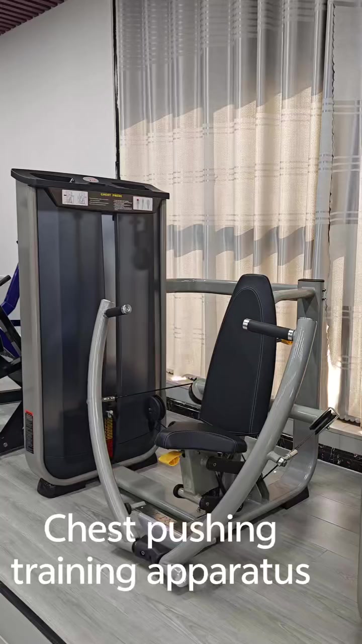 Push chest training equipment display, ergonomic design, quality visible to the naked eye, WYSIWYG, ultra-long quality assurance, no worries, color options, accept customization.China Dezhou Xinhan Fitness Equipment Co., Ltd. Whatsapp 、WeChat +86-18153441688#Gym #GymEquipment
#Fitness #Workout
#FitnessEquipment #Exercise
#CommercialGym
#CommercialGymEquipment
#CommercialFitness


**إذا كنت صاحب هذا الإعلان وتريد حذفه لأي سبب، رجاءا أرسل رسالة إلى الدعم الفني**