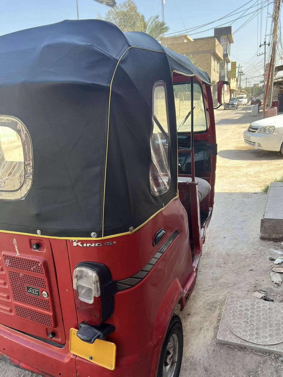 تكتك للبيع 2018 جاهزه ميكنه جديده ناعمه مابيهه نقص بيهه بس طخه موصورهه سنويه كربلاء تحويل ثانيوم 
تخم تاير جديد السعر 3 مليون وربع وبيعه مجال
بكان كربلاء كنطرت السلام ***********
