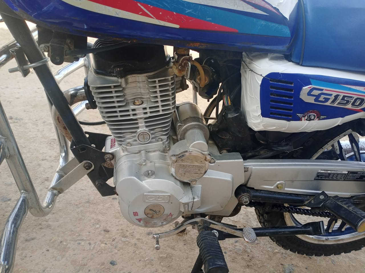 دراجه ايراني للبيع موديل 22 ويا منفيس شغال صلف هندر كهربايات سعر560وبي مجال رقم 📱 الهاتف ***********
