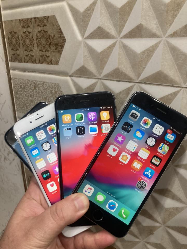 جميع الاجهزه ريجن ياباني يشتغل فقط نت
سيم كارت قافل ياباني 
ايفون 6 نظيفات القطعه 65
ايفون 6 قافل ايكلود نظيفات ابيعه شاشه بطاريه القطعه 25
ايفون 6 طافي نظيف عطل بطاريه القطعه ب 20
ايفون 5s قافل ايكلود القطعه 25 ابيعه شاشه بطاريه 
ايفون 5c قافل ايكلود ابيعه شاشه بطاريه 25 القطعه 
ايفون 5 عادي شاشه بيها كسر شغال القطعه ب 15
ايفون 5se قافل ايكلود القطعه ب 25 ابيعه شاشه بطاريه 
ايفون 4.4s القطعه ب 50الف 
ايفون 4.4s الاسعار من 30 الى 50 الف حسب النظافه 
قطعه غيار متوفره ايفون 4.4s.5.5s.5c.6.
كيبل شحن ايفون 4 متوفرات 
يوجد توصيل 
للحجز خاص او واتساب ***********
