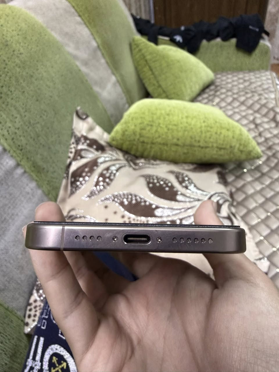 سلام عليكم
iphone 16 pro max 256G
جهاز نظيف شخط مابي وكدامكم البطاريه بعدها 100 مستعمل 6 اشهر ، تك سيم
سعره 1,350,000 قفل
***********
