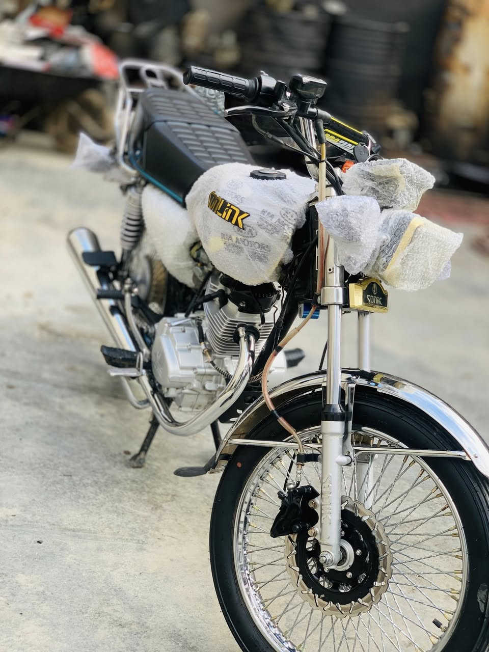 ماطور سونك موديل ٢٠٢٥ محرك مامفتوح منفيس كله موجود سويج ٢ موجود سعره ٦٥٠بي مجال
رقم موبيل ***********
