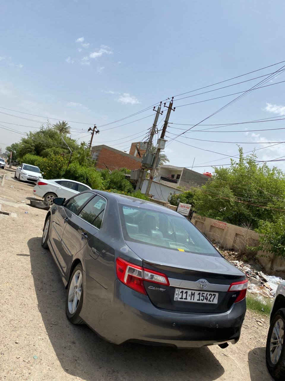 كامري موديل ١٤ SE
كير مكينه خير من الله
حادث خلفي جنطه وشويه بالجاملوغ  الخلفي 
سياره فول مواصفات عدا البصمه 
فتحه سقف
شفتات ستيرن
شاشه وكامره خلفيه 
منضومه زنون
وضعيات قياده
كشن كهرباء
وبعد هوايه مواصفات
رقم بغداد الجديد
صدر حداديه كله جديد
تخم تاير جديد
هزه تنتهي ب٩يعني كبل التحويل 
الموقع بغداد العامريه
السعر 145وبي مجال
سياره احله من الصور  التواصل ***********
