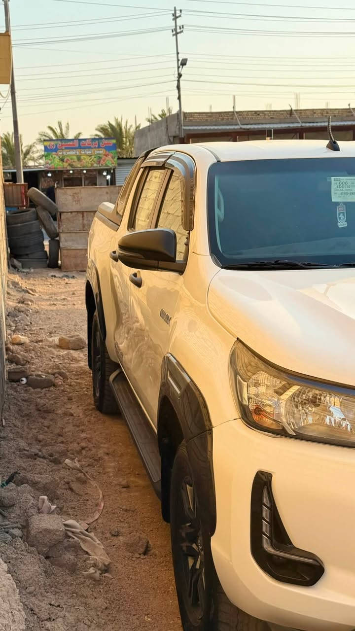 هايلوكس 2023 للبيع
محرك كاز  محسن 2800 تيربو
السياره جديده بمعنى الكلمه 
ماشي 65
رقم بغداد بأسمي تحويل ثاني يوم
شاشه 
كامره خلفيه 
حساس خلفي 
دوشمه اصليه 
السياره مابيهه نقص برغي
العنوان البصره قضاء المدينه
***********
***********
