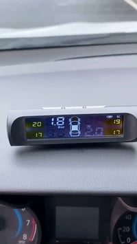 جهاز TPMS • ضغط وحرارة • طاقة شمسية