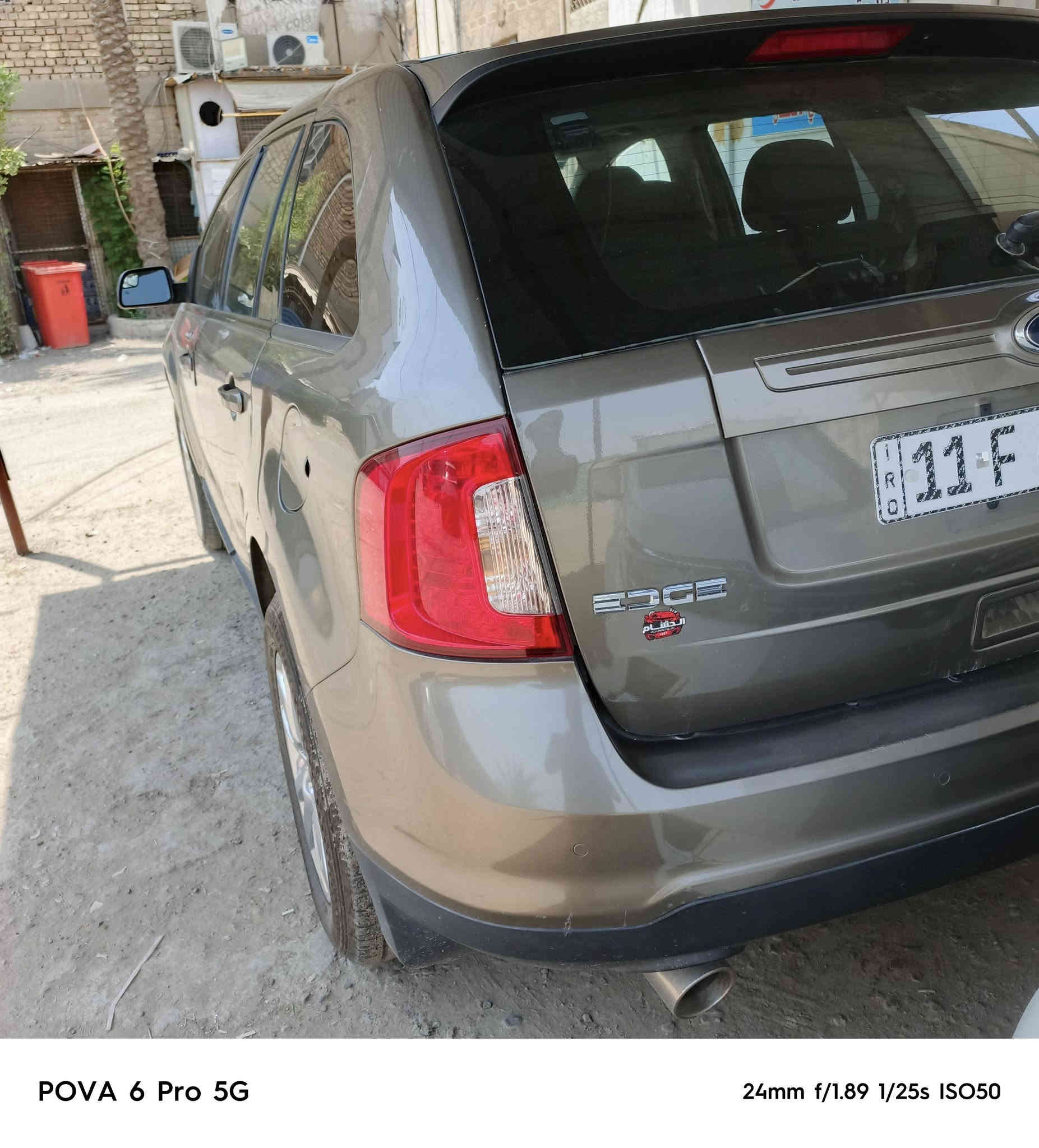 السلام عليكم فورد ايدج ٢٠١٣ ماشية ١٢٥ الف كم رقم بغداد دولي سنوية لل٢٠٢٧ باسمي كير محرك ممتاز تخم تايرات جديد سونار موجود تبريد ممتاز محرك ٣.٥ للاتصال *********** السعر ١٢٠ وبيها مجال
