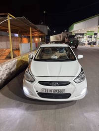 اكسنت موديل 2013 (مصبوغه حزام بدون دواخل)خليجي سياره حلوه وكامله كير م...