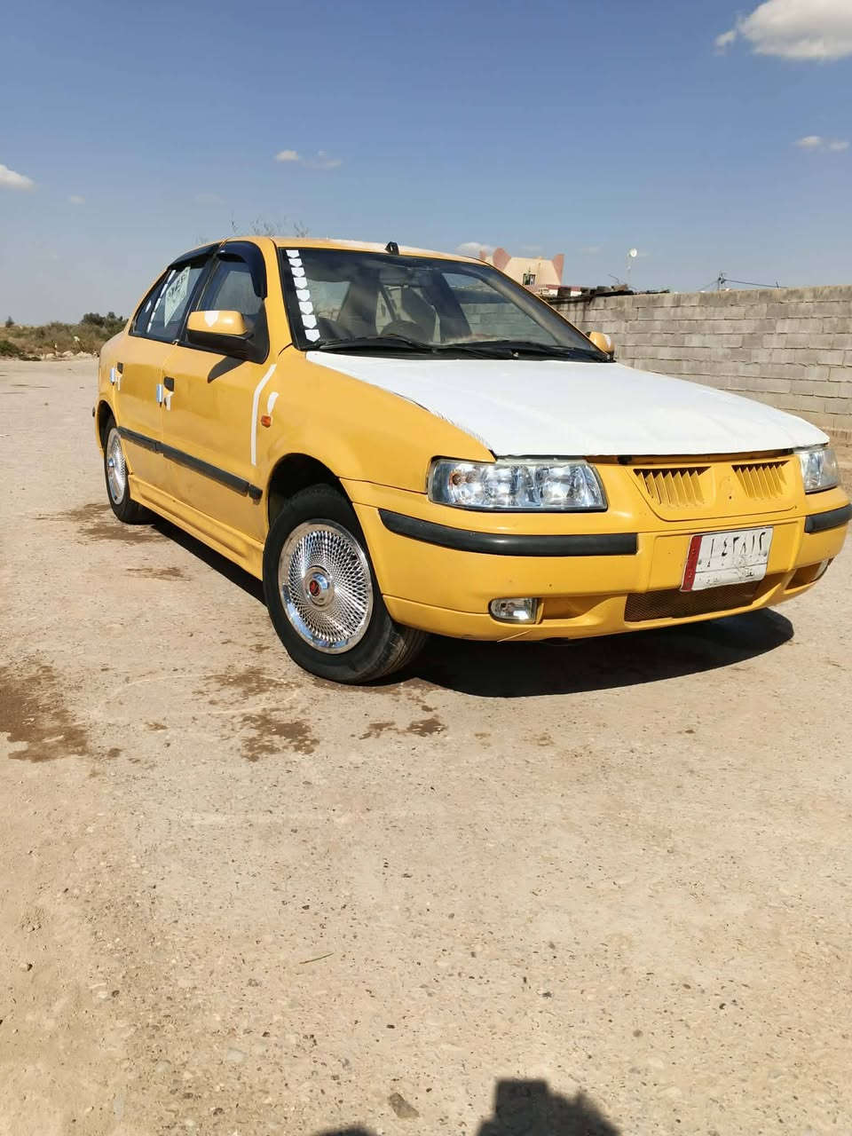 السلام عليكم سمند 2011 رقم بغداد مصفره هيئه وغرامات مكينه وكير جدد حداديه امامي خلفي جديده تبريد تدفئه خير من الله مسجل تخم سماعات دمام دوشمه جديده اصليه ارضيه جلد مغلفه دواخل دوسات رياضي جاهزه مابيها نقص اي شي كهربائيات كلها شغاله خياس مابيها بيها صبغ جاملغ امامي فقط بدون ضربه بيع مستعجل الشراي يتصل ويدلل السعر 27 مكانها واسط قضاء الصويره ***********
