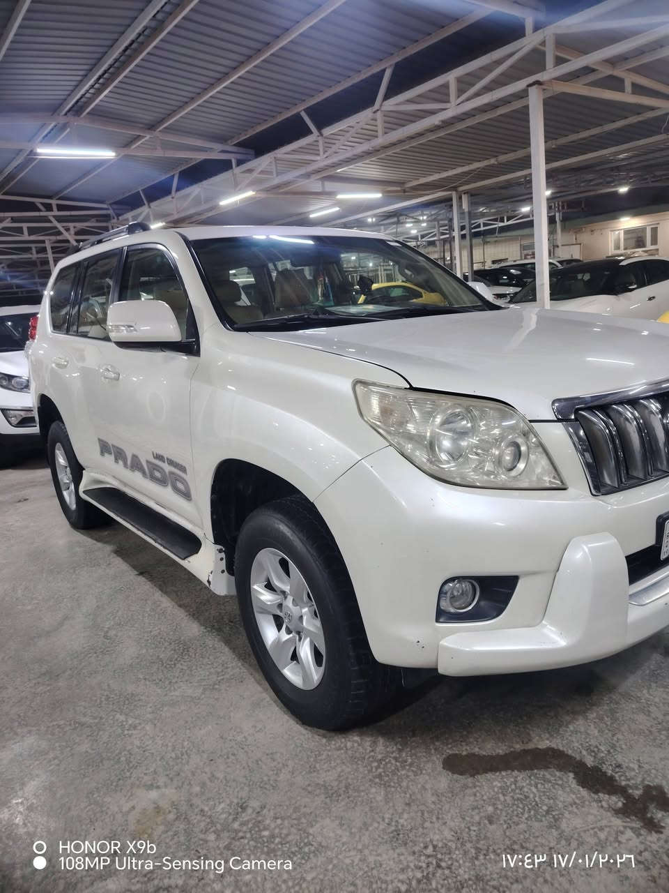 برادو ٢٠١١ مكفوله من لصبغ محرك ٢٤٠٠ مفتوح بس لكيس عل شركه ماشيه ٢٥٠٠ رقم سليمانيه انكليزي تحويل ثاني يوم السعر ٢٢٠ وبيه مجال مكاني بغداد اليوسفيه ناحية الرشيد رقم الهاتف ***********
