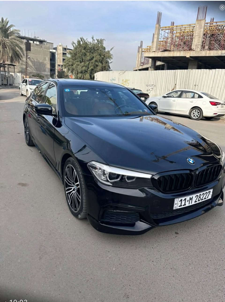 Bmw G30 540i 2018
للبيع فقط بدون مراوس

وارد امريكي رقم بغداد الماني باسمي

محرك 6 سلندر توربو B58 ما مفتوح

دفع كلي Xdrive

موديل 2018 

بكج ستندر Luxury Line ومحدث M Package

سبويلر M

اللون أسود ميتاليك (Black Sapphire Metallic)

داخل جلد لون كرمل (Dakota Cognac)

 خشب صاج (Fineline Ridge)

داتا شو

مقاعد رياضية

شاشة كبيرة iDrive

تحكم بالايمائات

مساعدات طرق

ويل 18

 تايرات جديدة

لايتات LED

نقطة عمياء

اكفلك كير ومحرك بشرط الفحص

صدر جديد ودواخل السيارة نظيفة جداً

تقرير الحادث : قطع صبغ وتبديل وموضح بالصور 

سونار جديد والسيارة سيرفس كامل مابيها اي نقص 

سنوية وهزة جديدة وبدون اي غرامات

وتحويل بنفس اليوم

مكان السيارة : الحلة - شارع المركز

السعر : 24,000$ 

للاستفسار خاص او رقم واتس 

***********
