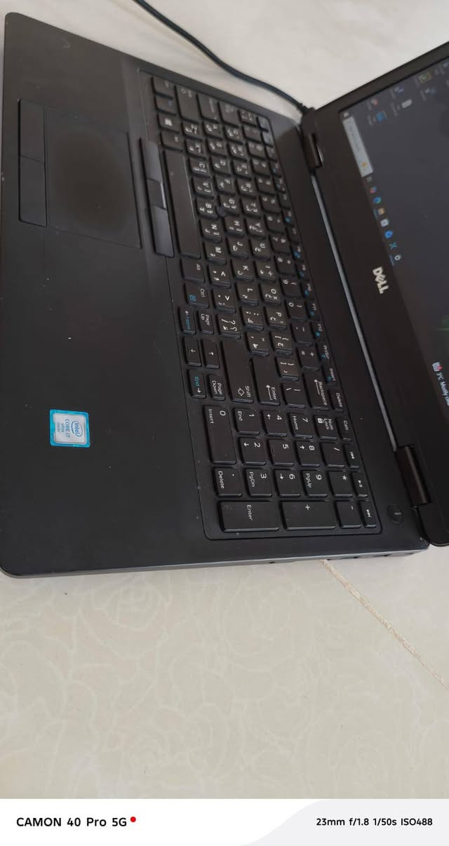 لابتوب dell نظيف ومناسب للدراسة والعمل والتصفح
المواصفات:
المعالج:Intel Core i7الجيل السادس
الرام: 16 GB
التخزين: 238 GB SSD
كارت الشاشه منفصل 
التواصل ***********
