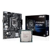 معالج i3-10100 • كرت شاشة مدمج • مذربورد ASUS H510M