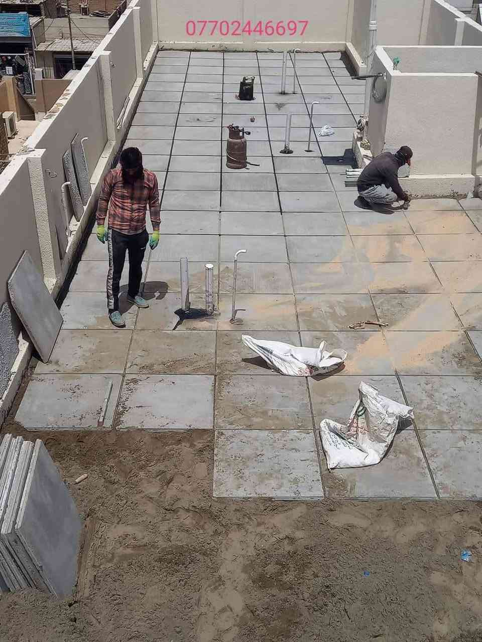 عمل درجه اولى 👍
احمي سطحك من الرطوبه مستعدون لتطبيك الشتايكر وتزفيت السطوح⛈️ وإعادة ماستك شغل ع الفحص للتواصل هذا رقمي 📲      واسط  ***********واتساب وخاص متواجد
