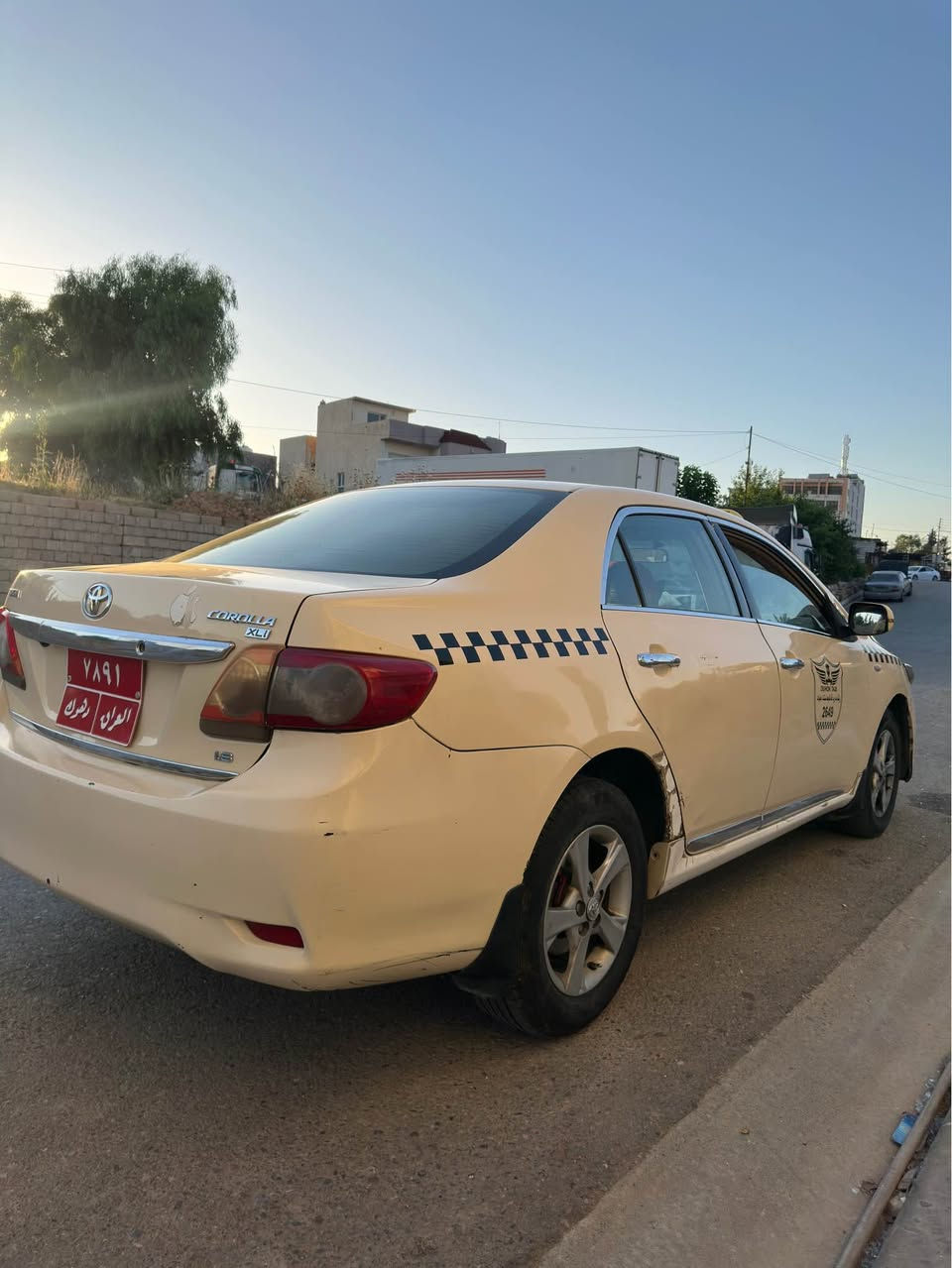 تویوتا کرولا تەکسی 
مودێل:- ٢٠٠٩
گێر و مەکینە شەرت
گێر ئوتوماتیک شەریکە
بولند تەبدیل 
پەرشوت ڤەکری
سعر(١٤٥$) و مەجال 
ژمارا خودانی(***********) دهوك, العراق
