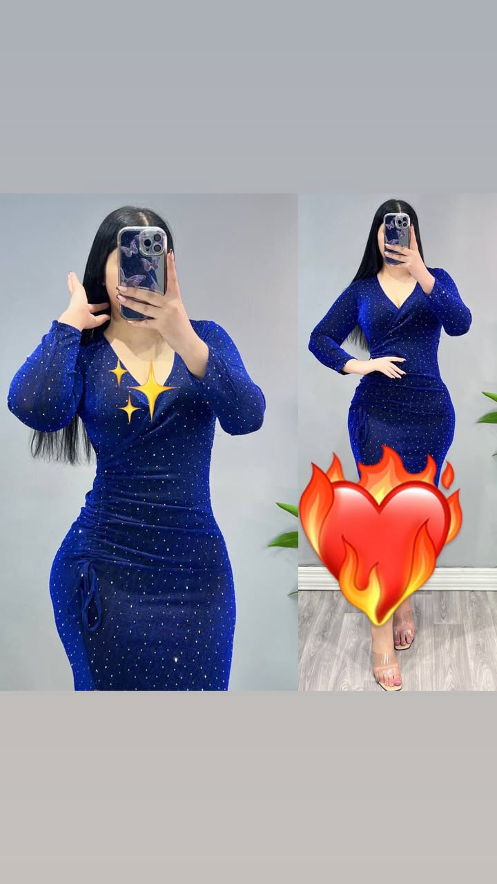 ✨ إطلالة العيد والمناسبات تبدأ من هنا ✨

فستان أنيق بتصميم راقي ولمعة ناعمة يخطف الأنظار 🤍
فستان أنثوي مرتب مع فتحة جانبية تعطيك إطلالة فخمة ومميزة في العيد 💕

قماش سلفر ستريتش بلمعة مرشوش ستراس 🤍

القياسات : فري سايز يلبس من وزن 50 ألى وزن 85 كيلو قماش مطاط ✔️ 

🚘يوجد خدمة توصيل لجميع محافظات العراق 🚘


**إذا كنت صاحب هذا الإعلان وتريد حذفه لأي سبب، رجاءا أرسل رسالة إلى الدعم الفني**