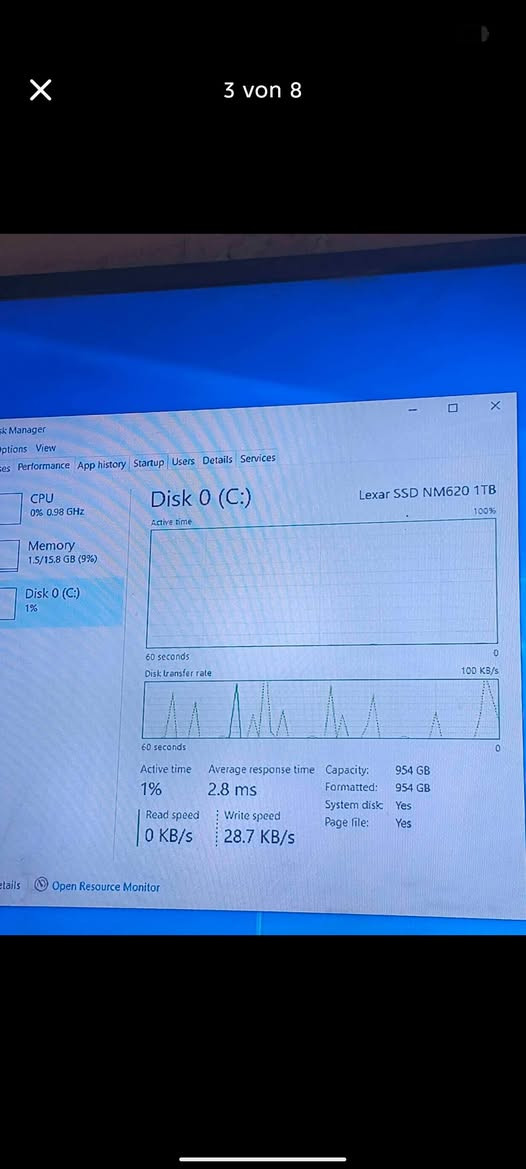 السلام عليكم بي سي كيمنك للبيع المواصفات بالصور RTX4060 سعر 850 الف الرقم *********** بي واتساب

