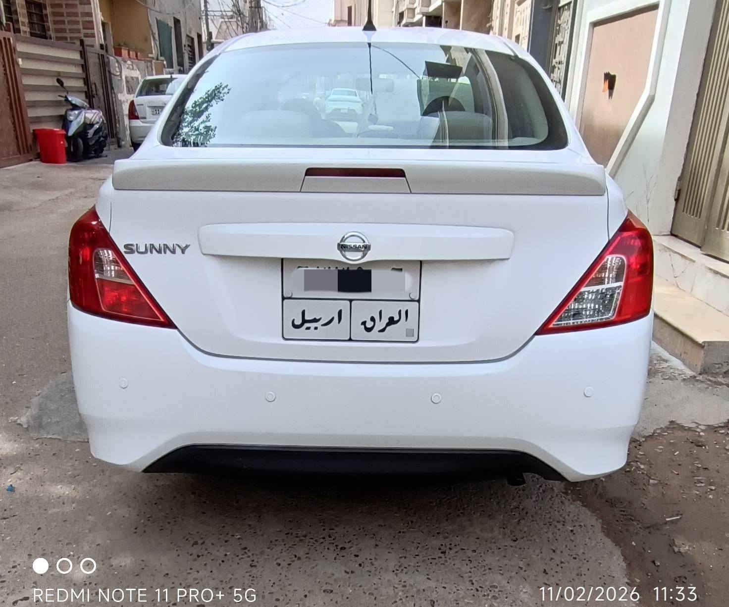 السلام عليكم 
نيسان صني هندي موديل 2021 ماشيه 125 الف السيارة بحالة جيدة جدا مكفولة ماعدا بارد قليل جدا في الجاملغ الخلفي موضح بالصور 
السعر المطلوب ١١٠ ورقة 
الاتصال / ***********
***********
العنوان / الاعظمية - سبع ابكار بغداد, العراق
